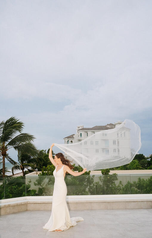 Bridal portraits at Pelican Grand Fort Lauderdale