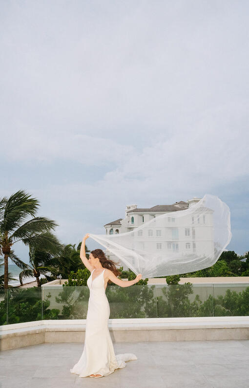 Bridal portraits at Pelican Grand Fort Lauderdale